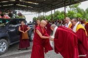 Фоторепортаж. Мингьюр Ринпоче посетил монастырь Трангу