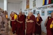 Почетные гости из монастыря Дрепунг Гоманг посетили дацан Ринпоче Багша