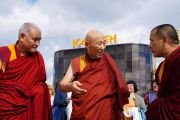 Почетные гости из монастыря Дрепунг Гоманг посетили дацан Ринпоче Багша