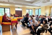 Москва. Учения в московском буддийском храме Тубден Шедублинг в Отрадном. Сентябрь, 2023 г.