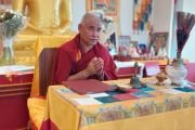 Москва. Учения в московском буддийском храме Тубден Шедублинг в Отрадном. Сентябрь, 2023 г.