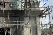 Строительство Ступы тысячи будд в женском монастыре Качо Гакьил Линг, Непал, 2023г. Фото: монастырь Копан.