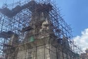 Строительство Ступы тысячи будд в женском монастыре Качо Гакьил Линг, Непал, 2023г. Фото: монастырь Копан.