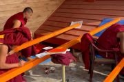 Строительство Ступы тысячи будд в женском монастыре Качо Гакьил Линг, Непал, 2023г. Фото: монастырь Копан.