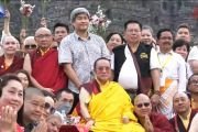 Фоторепортаж. Тай Ситу Ринпоче посетил храмовый комплекс Боробудур в Индонезии