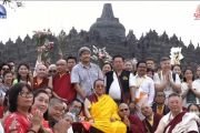 Фоторепортаж. Тай Ситу Ринпоче посетил храмовый комплекс Боробудур в Индонезии