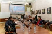 В Москве проходит семинар Раисы Крапивиной по проблемам перевода «Украшения из постижений»