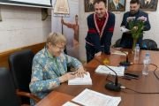 В Москве проходит семинар Раисы Крапивиной по проблемам перевода «Украшения из постижений»