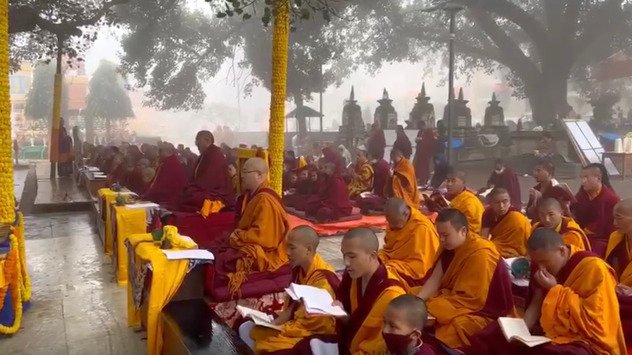 В Бодхгае стартовал монлам традиции джонанг