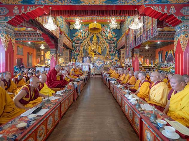 Фоторепортаж. День памяти Ламы Сопы Ринпоче в монастыре Копан