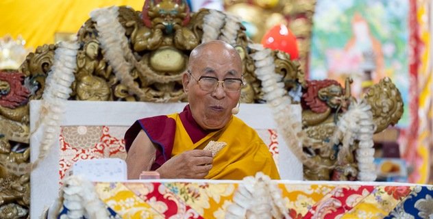 Фоторепортаж. Второй день учений Его Святейшества Далай-ламы для тибетской молодежи