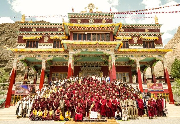 Фоторепортаж. Сакья Тризин Гьяна Ваджра Ринпоче посетил монастыри долины Спити