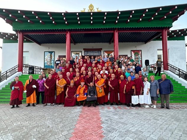 В Бурятии состоялось открытие Цогчен дугана Бултумурского дацана Дамчой Равжалин