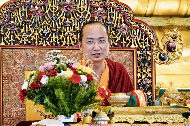 Фоторепортаж. 42-й иерарх школы сакья Ратна Ваджра Ринпоче провел в монастыре Тарлам в Катманду ритуал Махакалы