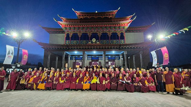 В Бурятии освятили новый Цогчен-дуган Иволгинского дацана