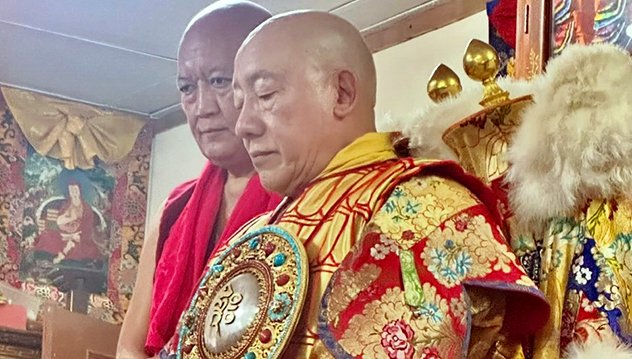 Церемония призывания оракула Нечунга. Фоторепортаж