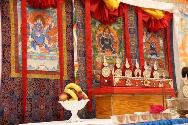 Фоторепортаж. В главном буддийском храме Калмыкии проходят ежегодные большие тантрические ритуалы