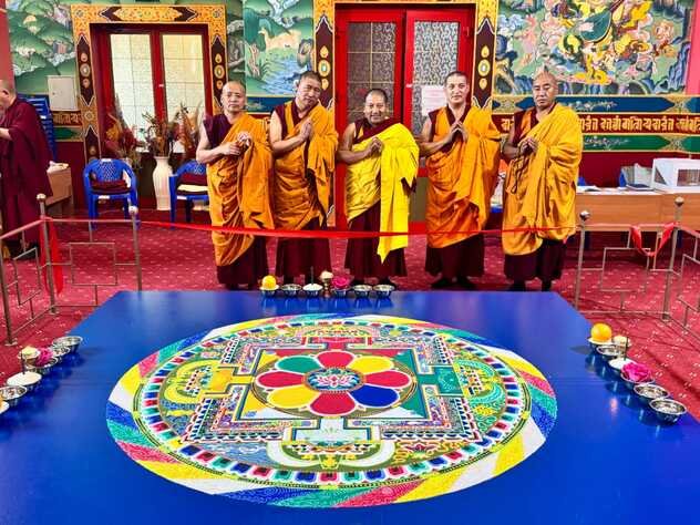 В Элисте открыта для посещения мандала Зелёной Тары