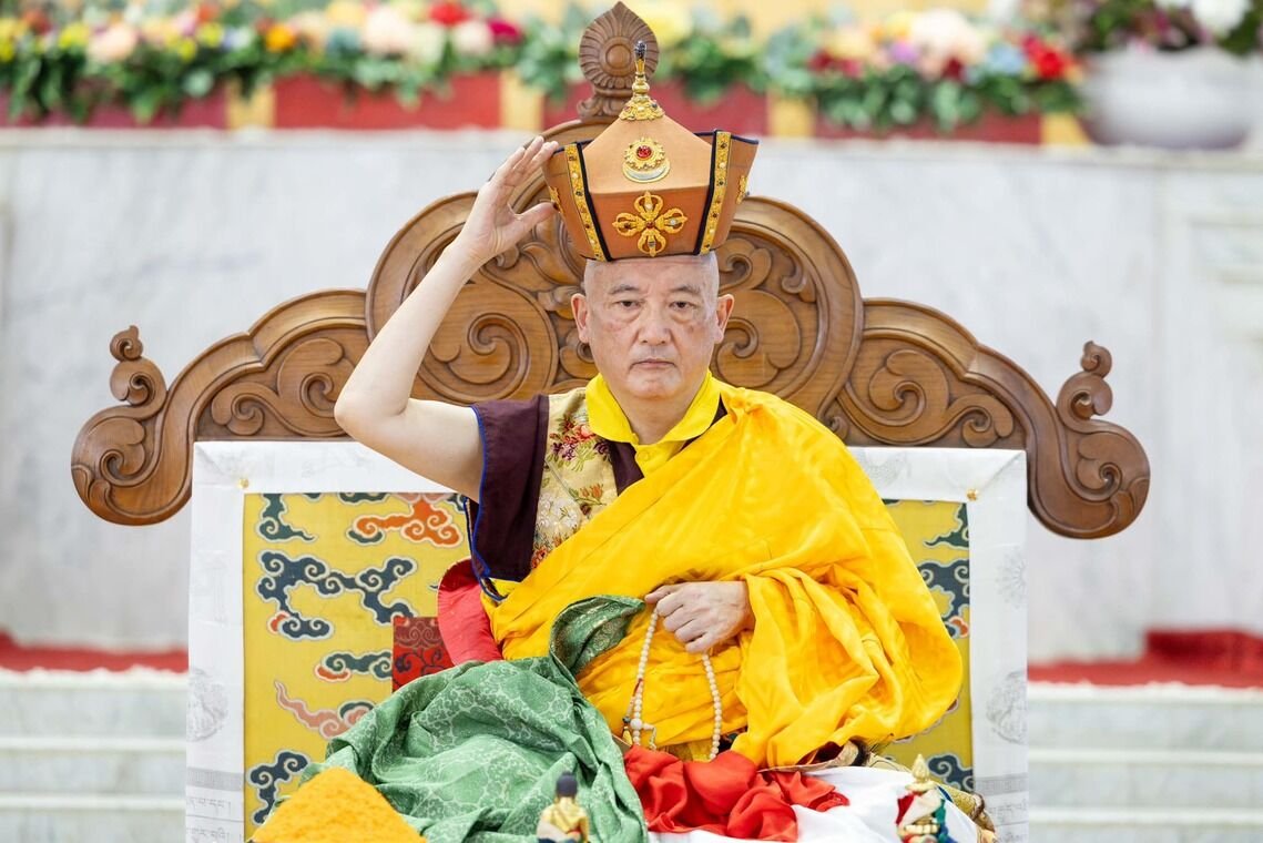 В Бодхгае состоялась церемония красной короны Гошира Гьялцаба