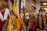 Символическое изображение Его Святейшества Далай-ламы, один из ритуальных предметов, используемых во время молебна о долголетии духовного лидера. Дхарамсала, штат Химачал-Прадеш, Индия. 24 марта 2025 г. Фото: Тензин Чойджор (Офис ЕСДЛ)