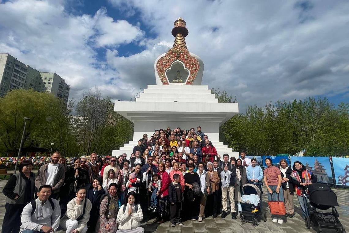 Его Преосвященство Кунделинг Ринпоче посетил российскую столицу