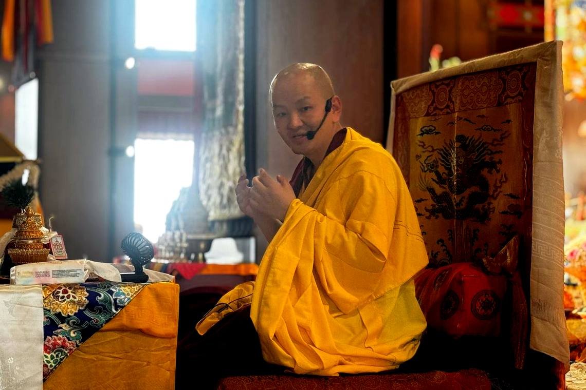 Его Преосвященство Кунделинг Ринпоче посетил Туву