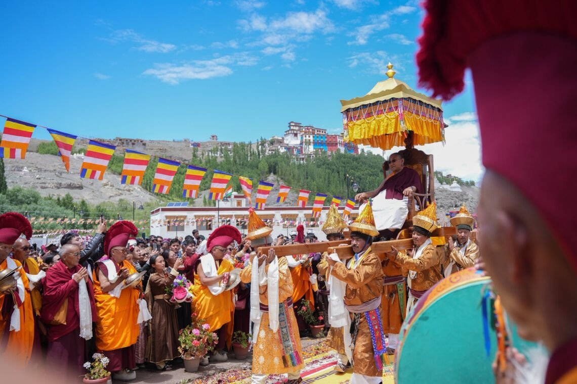 Ладак восторженно встретил сорок первого иерарха школы сакья