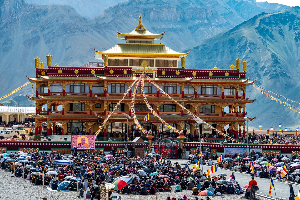 Фото. Учения Далай-ламы в Занскаре