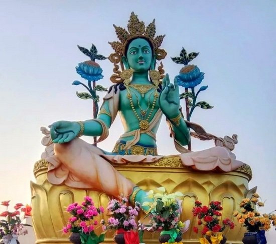 В Калмыкии благоустроят многофункциональный парк Будды Зеленой Тары