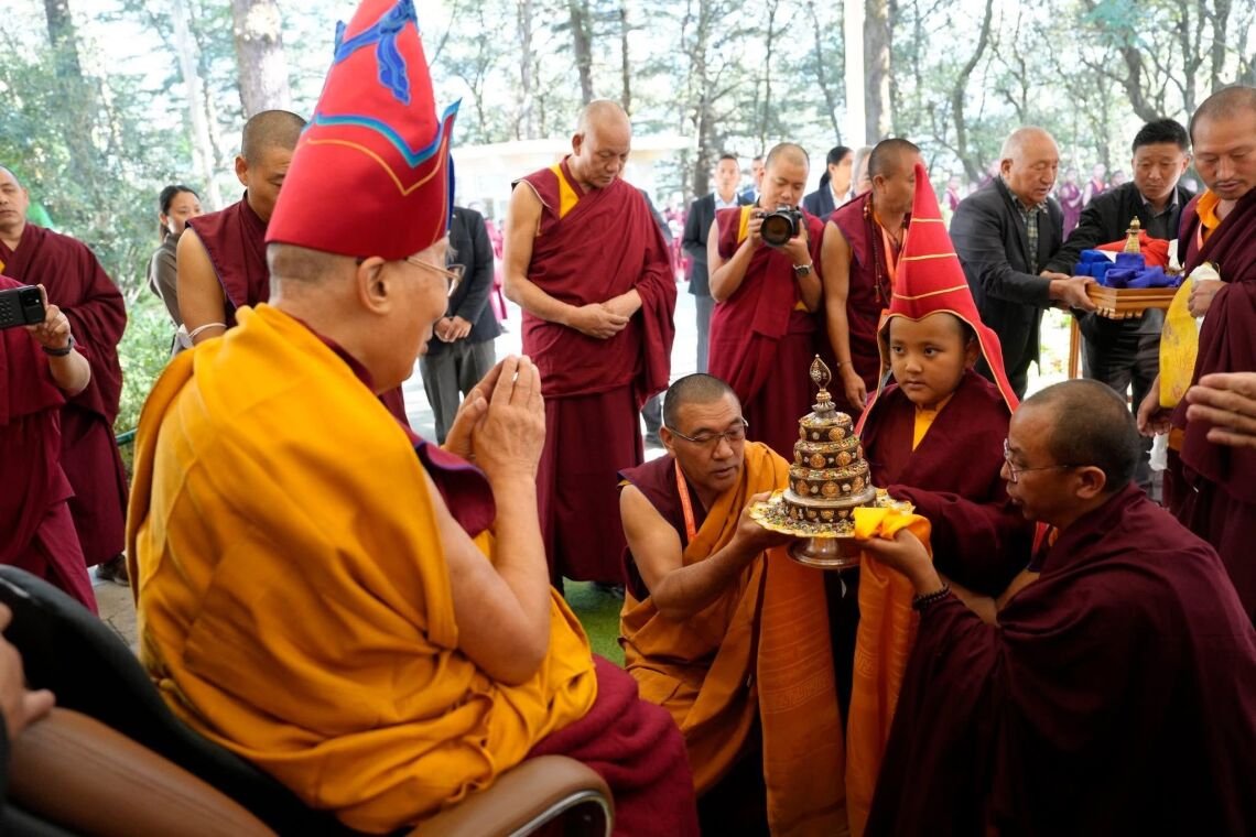 Далай-лама даровал аудиенцию Таглунг Цетрулу Ринпоче