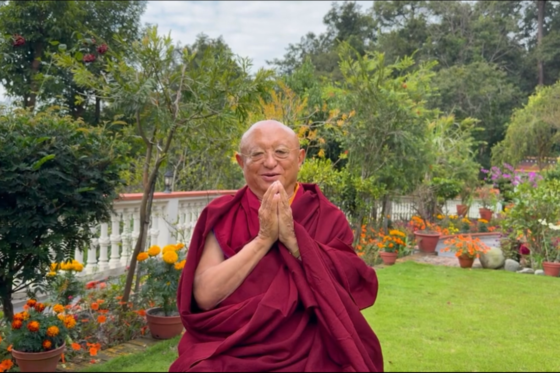 Чокьи Ньима Ринпоче рассказал о значимости предстоящего совместного чтения слов Будды на разных языках, которое состоится в Лумбини