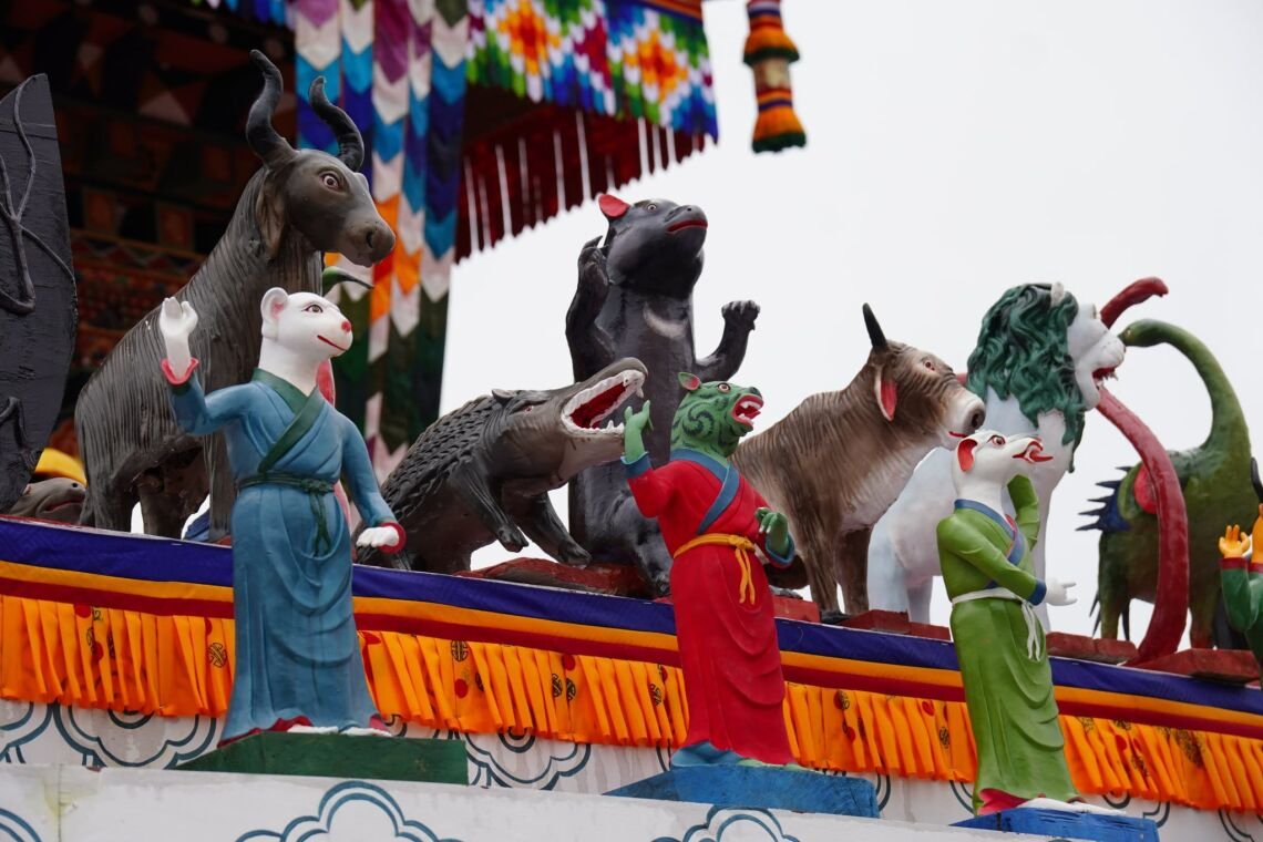 Фото. В Бутане завершаются приготовления к обширному ритуалу гьябши