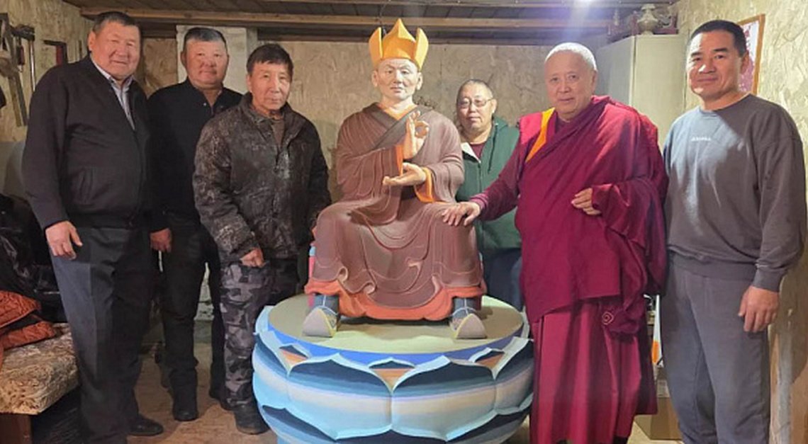 В Бурятии увековечили образ Дооромбо-ламы