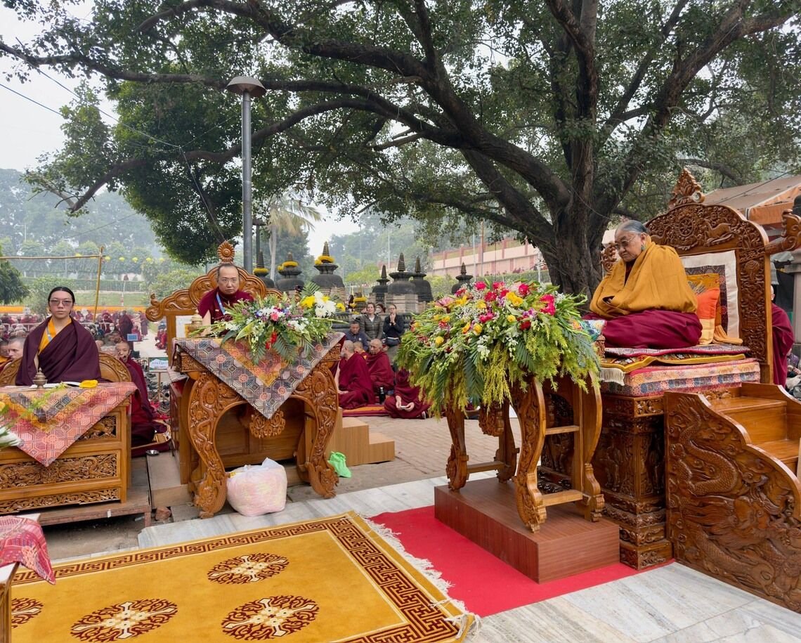 Фото. В Бодхгае стартовал 34-й Сакья монлам