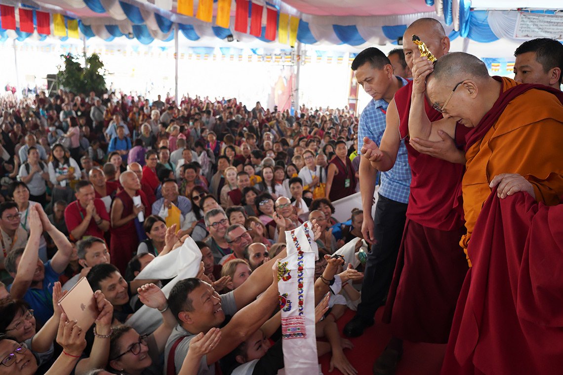 Информация для паломников: публичные аудиенции Его Святейшества Далай-ламы в Мундгоде