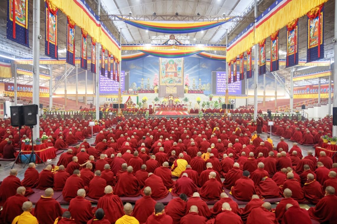 Фото. В Бодхгае стартовал 40-й Кагью монлам