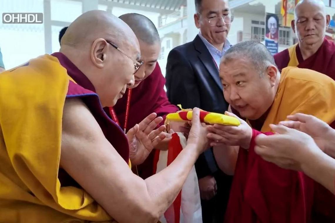 Его Святейшество Далай-лама даровал аудиенцию Верховному ламе Калмыкии