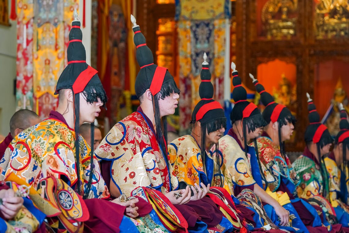 Фото. В монастыре Гьюдмед завершился Великий ритуал Чакрасамвары