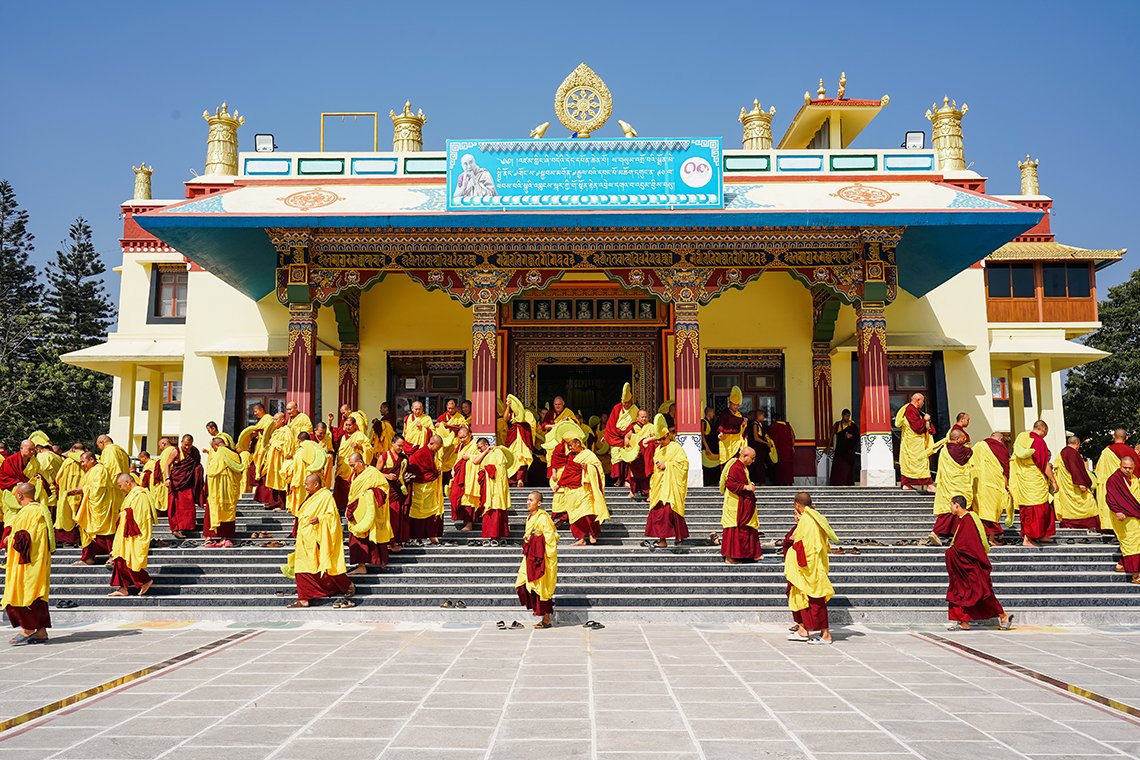 Фото. В монастыре Гьюдмед завершился Великий ритуал Чакрасамвары