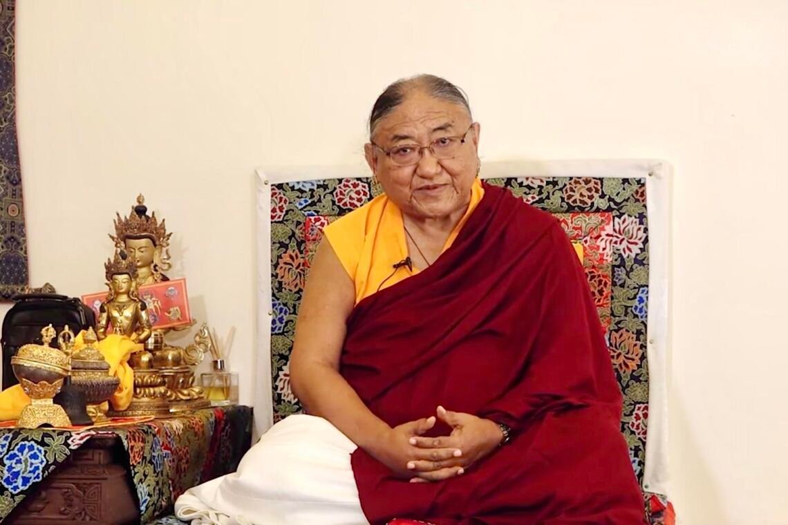 Новогоднее поздравление Его Святейшества Сакья Дактри Ринпоче