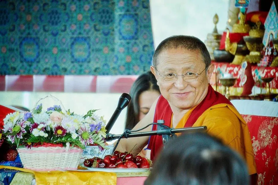 Фоторепортаж. Чокьи Ньима Ринпоче даровал учения в Подмоcковье