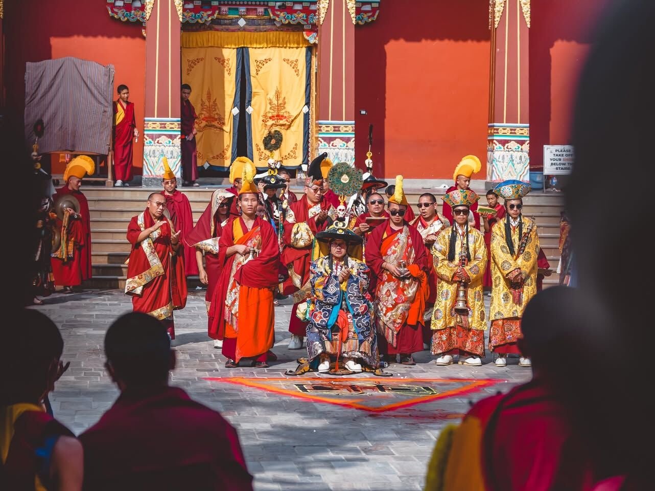 Фото. Завершился ежегодный друбчен Ямантаки в монастыре Шечен: очищение перед Новым годом