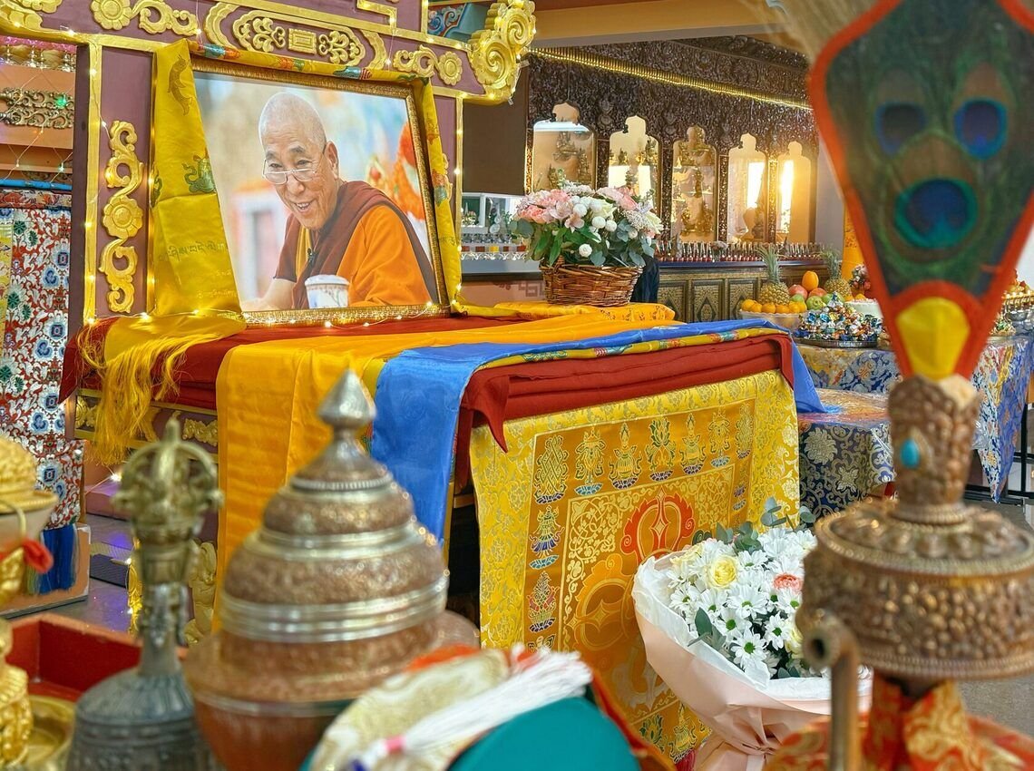 Фото. О Дне памяти Еше Лодоя Ринпоче в дацане «Ринпоче Багша»