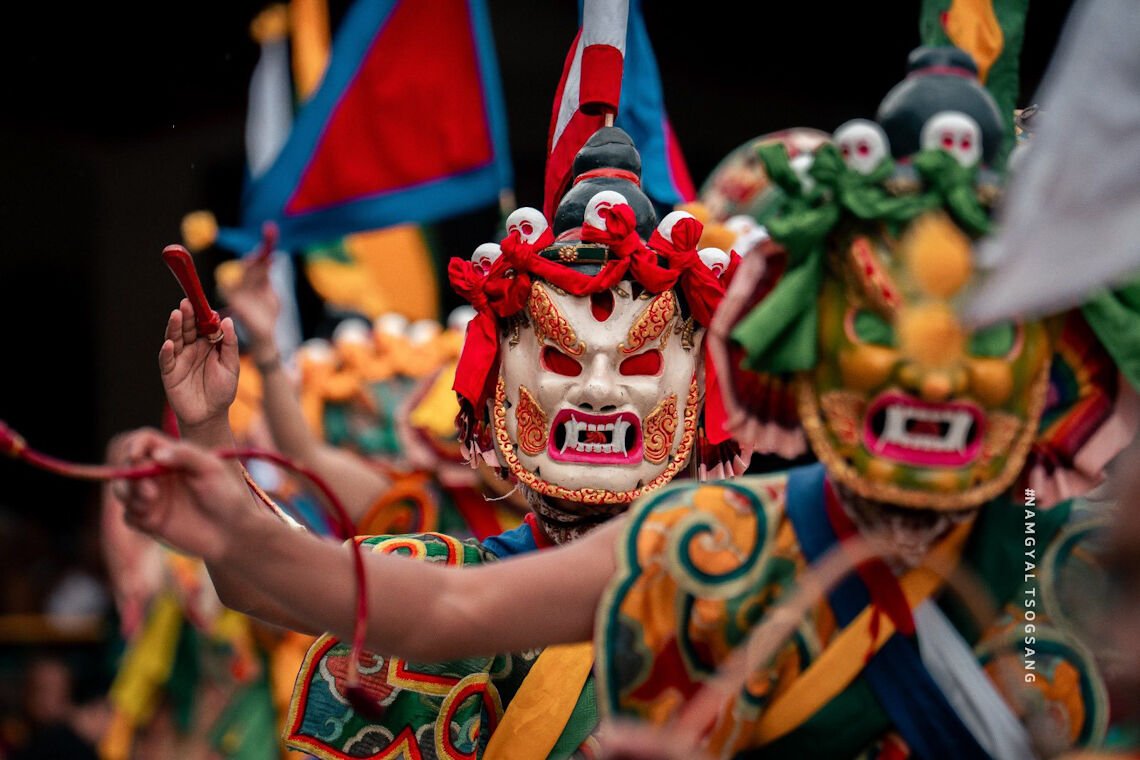 Фото. Мистерия Цечу в монастыре Шечен