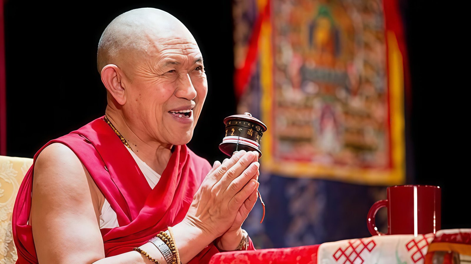 Видео. Кьябдже Гарчен Ринпоче. Как обрести счастье